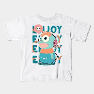 Cute monster Kids T-Shirt